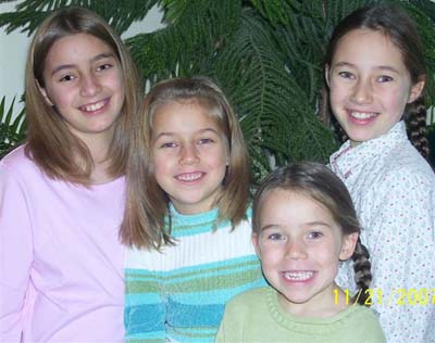 Elizabeth, Katherine, Laura and Anna Pautsch